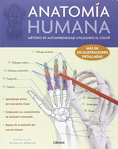 Libro Anatomia Humana: Metodo De Autoaprendizaje Utilizando El Color