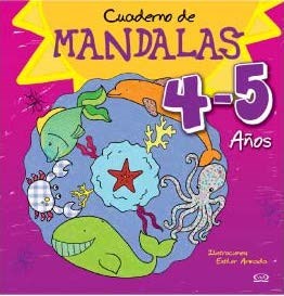 Libro Cuaderno De Mandalas  4 - 5 Años