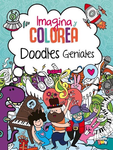 Libro Doodles Para Colorear